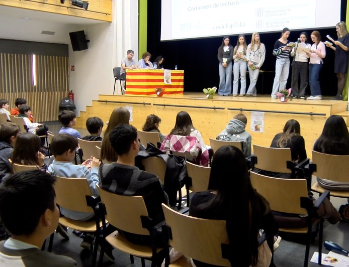 RÈCORD DE PARTICIPACIÓ AL CERTAMEN DE LECTURA EN VEU ALTA