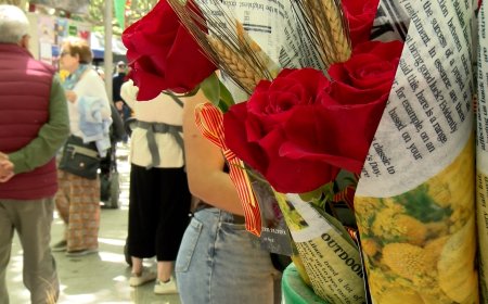 LES ROSES I ELS LLIBRES OMPLEN LA SEU D’URGELL PER LA DIADA DE SANT JORDI