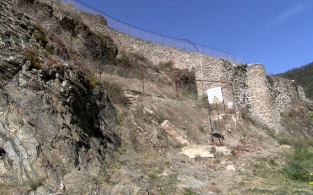 EL CONSELL COMARCAL DE L’ALT URGELL ACTUARÀ AL CAMÍ D’ACCÉS AL CASTELL DE CASTELLBÒ