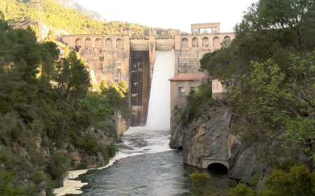 EL PANTÀ D’OLIANA COMENÇA A DESEMBASSAR EN ARRIBAR AL 97 % DE LA SEVA CAPACITAT