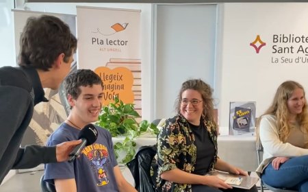 Compartir lectures de còmics: Connecta Lleida Pirineus 27-04-2026