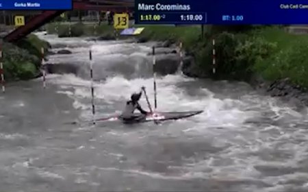 EL CLUB CADÍ CANOË-KAYAK PUJA AL PODI EN LA COPA D’ESPANYA D’ESLÀLOM I KAYAK CROSS