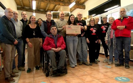 ELS BENEFICIS DE L’OBRA ‘8MIL-4CENTS-NORANTA-6’ S’HAN DESTINAT AL BANC D’ALIMENTS