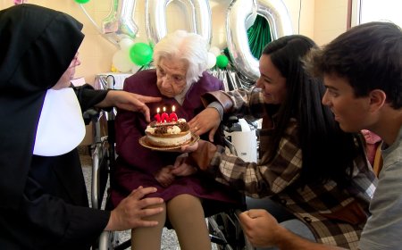 MARIA MONEO ABADIA CELEBRA EL SEU CENTENARI A LA SEU D’URGELL