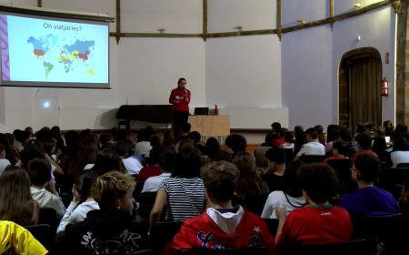  ALUMNES DE LA SEU D’URGELL PARTICIPEN A LA JORNADA D’OPEN ARMS ‘EDUCACIÓ PER LA LLIBERTAT