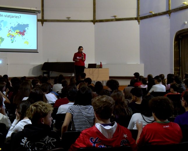  ALUMNES DE LA SEU D’URGELL PARTICIPEN A LA JORNADA D’OPEN ARMS ‘EDUCACIÓ PER LA LLIBERTAT