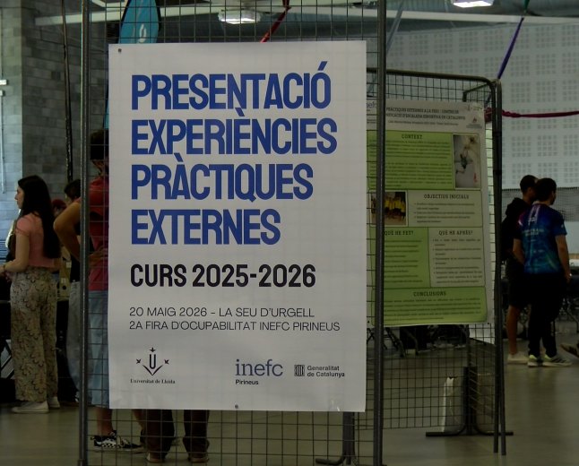  L’INEFC PIRINEUS PROMOU EL CONTACTE ENTRE ALUMNAT I PROFESSIONALS