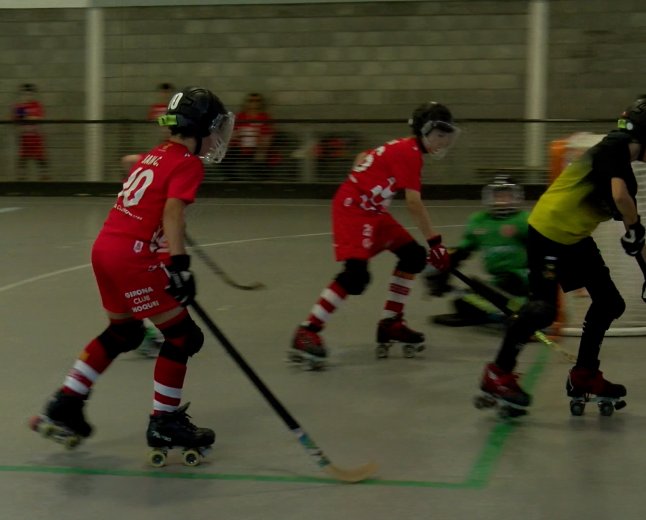 TRET DE SORTIDA AL CAMPIONAT DE CATALUNYA BENJAMÍ D’HOQUEI PATINS