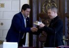 PROJECTES CONJUNTS DE FUTUR CENTREN LA PRIMERA VISITA DEL BISBE D’URGELL A L’AJUNTAMENT DE LA SEU