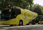 LA DIPUTACIÓ DE GIRONA PROMOCIONA EL PAS DEL TOUR DE FRANÇA AMB TRES AUTOCARS