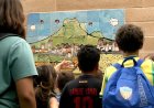  ELS ALUMNES DE DIBUIX I CERÀMICA  INAUGUREN UN MURAL INSPIRAT EN ORGANYÀ