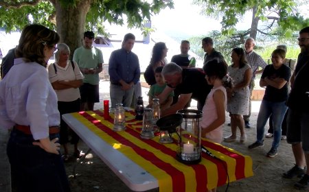LA FLAMA DEL CANIGÓ ENCÉN LA REVETLLA DE SANT JOAN A L’ALT URGELL