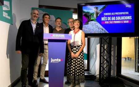 JUNTS DEFENSA L’EQUITAT TERRITORIAL AMB MÉS DE 60 ESMENES ALS PRESSUPOSTOS PER L’ALT PIRINEU I ARAN