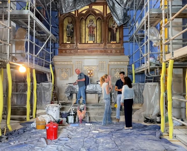 L’ESGLÉSIA DE DAS REOBRIRÀ AMB UNA NOVA CARA DESPRÉS DE 7 ANYS TANCADA