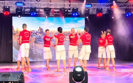 ELS BASTONERS DE PERAMOLA DONEN A CONÈIXER EL BALL DE BASTONS CATALÀ A BULGÀRIA
