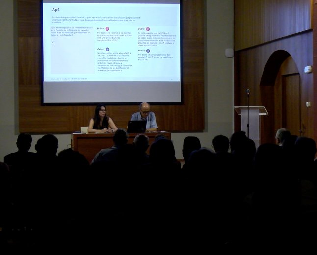 UNA JORNADA PRESENTA ELS CANVIS EN LA LEGISLACIÓ URBANÍSTICA A REPRESENTANTS DE L’ALT PIRINEU