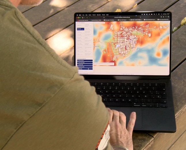 NEIX AL PIRINEU L’ECORADAR URBÀ, UNA EINA PER CREAR MUNICIPIS MÉS RESILIENTS AL CANVI CLIMÀTIC