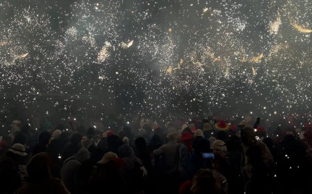 EL CORREFOC I THE TYETS, PLATS FORTS DE LA RECTA FINAL DE LA FESTA MAJOR DE LA SEU D’URGELL