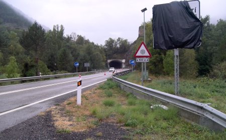 EL PONT I EL TÚNEL DE SANT MARTÍ DELS CASTELLS A L’N-260, SENSE DATA DE REOBERTURA