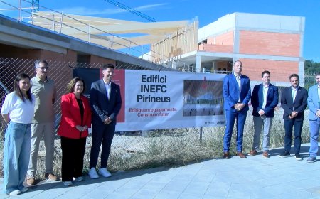 L’EDIFICI D’INEFC PREVEU ACABAR-SE A PRINCIPIS DE L’ESTIU DEL 2027