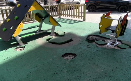 COMENCEN ELS TREBALLS DE RENOVACIÓ DE SIS PARCS INFANTILS DE PUIGCERDÀ