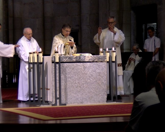  LA DIÒCESI D’URGELL AGRAEIX ELS ANYS DE SERVEI DE JOSEP M. MAURI, IGNASI NAVARRI I DAVID CODINA