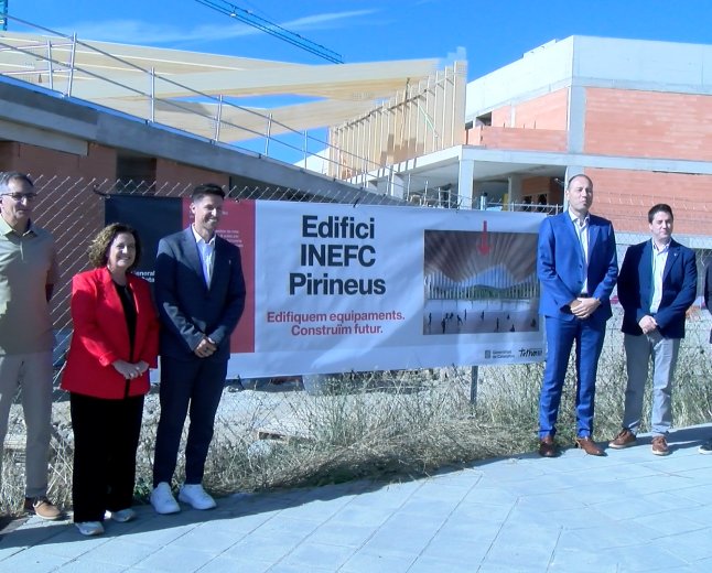 L’EDIFICI D’INEFC PREVEU ACABAR-SE A PRINCIPIS DE L’ESTIU DEL 2027