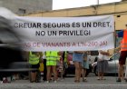 SUSPÈS EL TALL DE CARRETERA A CASTELLCIUTAT A L’ESPERA DE L’INICI DE L’OBRA